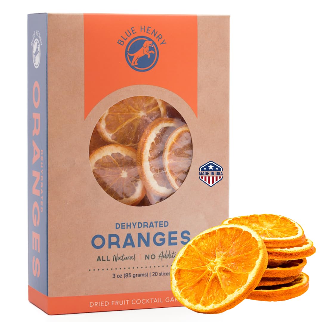 Amazon.com : BlueHenry Dehydrated Orange Wheels - 3 oz - 20 slices